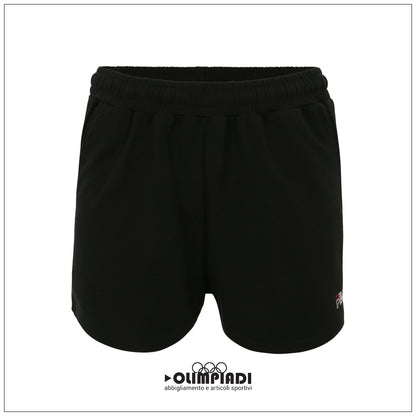 Shorts Donna Fila Neri Sportivi in Cotone - FAW0520-80010