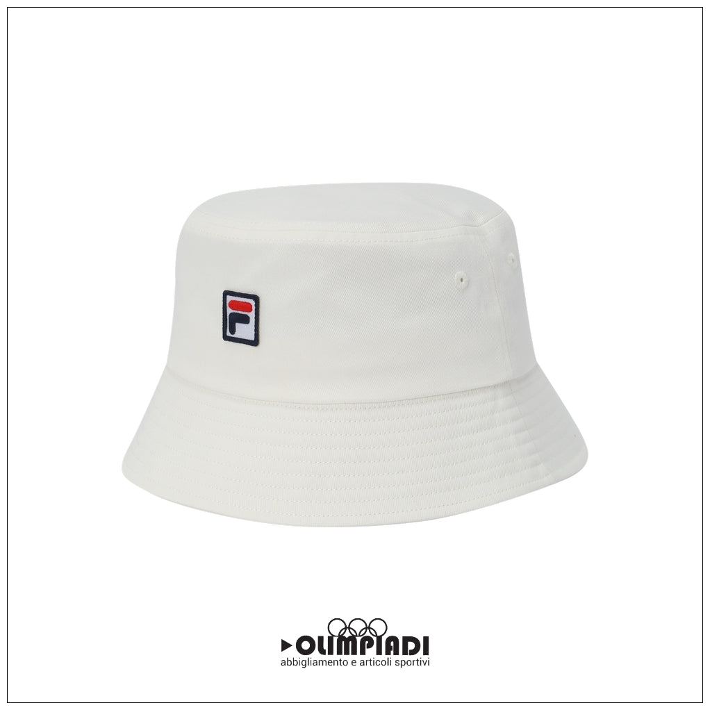 Cappello alla Pescatora Fila Bizerte Bucket Hat Bianco - FCU0072-10006