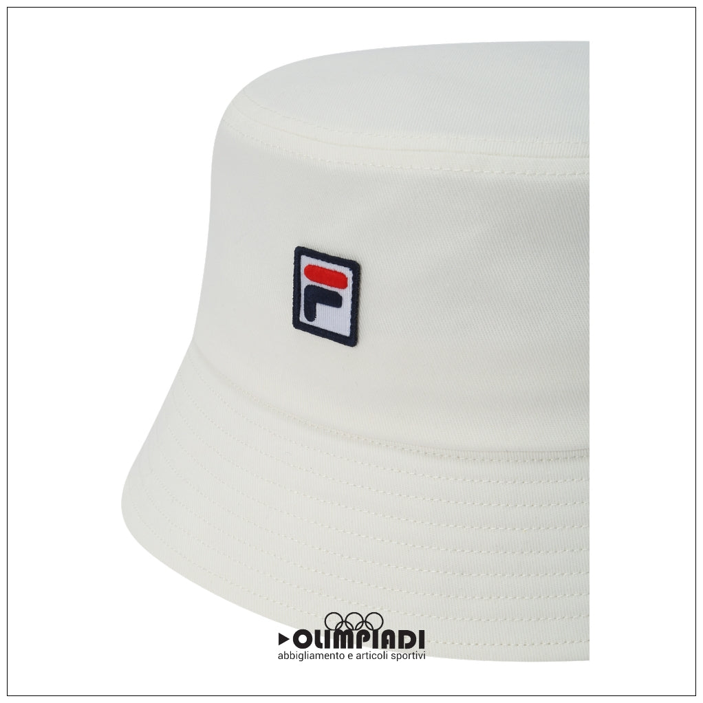 Cappello alla Pescatora Fila Bizerte Bucket Hat Bianco - FCU0072-10006