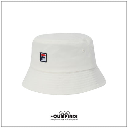 Cappello alla Pescatora Fila Bizerte Bucket Hat Bianco - FCU0072-10006