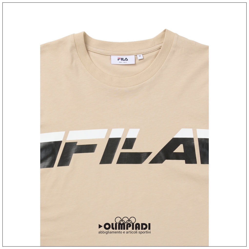 T-shirt Uomo Fila Valiversi Beige Sabbia - FAM1226-70081