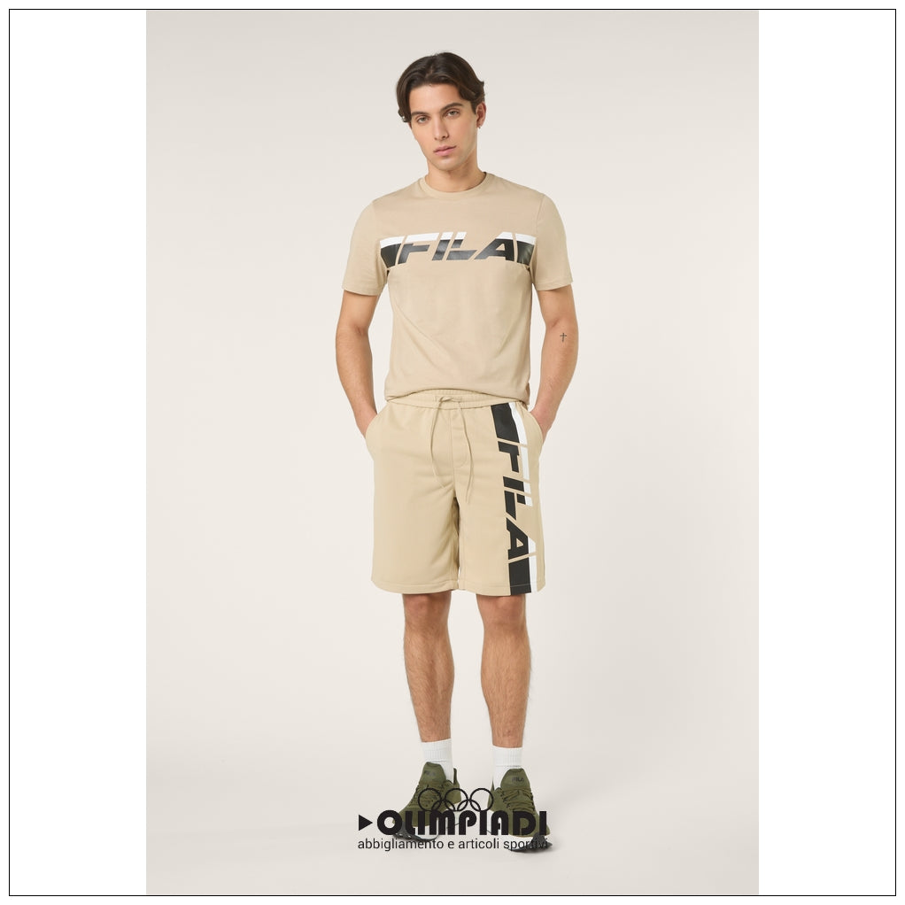 T-shirt Uomo Fila Valiversi Beige Sabbia - FAM1226-70081