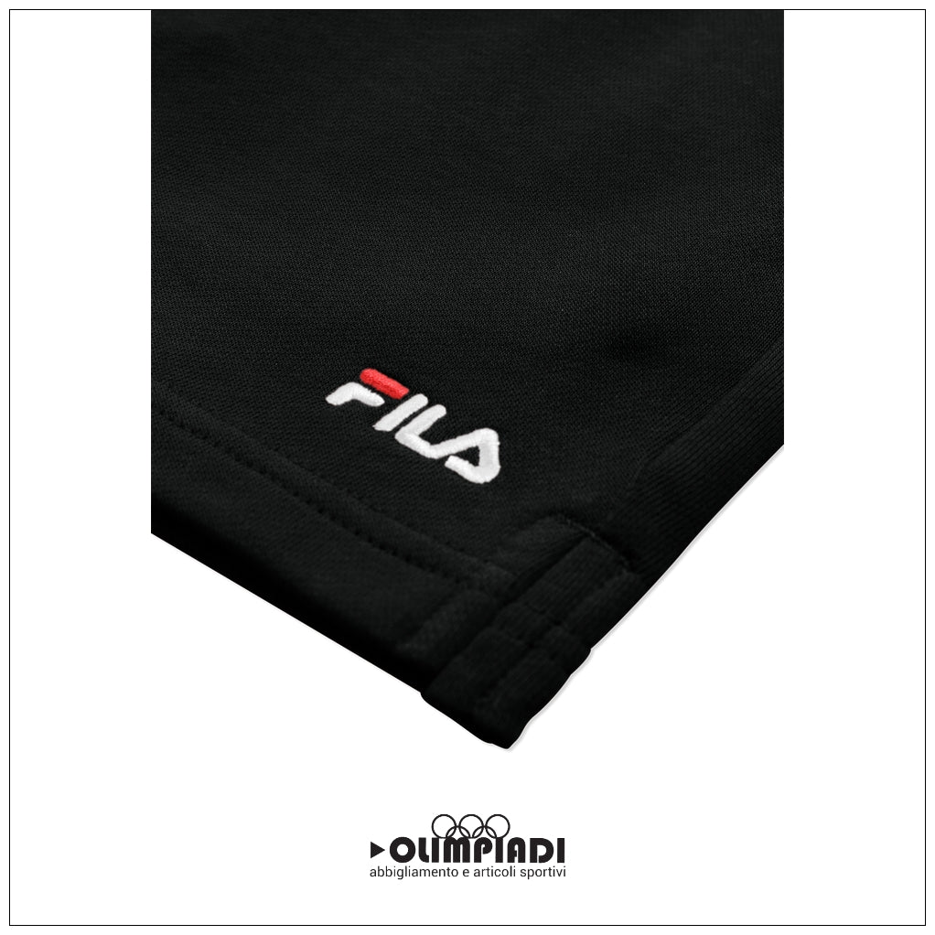 Shorts Donna Fila Lusciano a Vita Alta Neri - FAW1057-80010