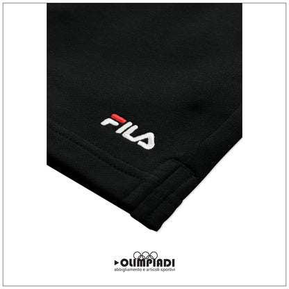 Shorts Donna Fila Lusciano a Vita Alta Neri - FAW1057-80010