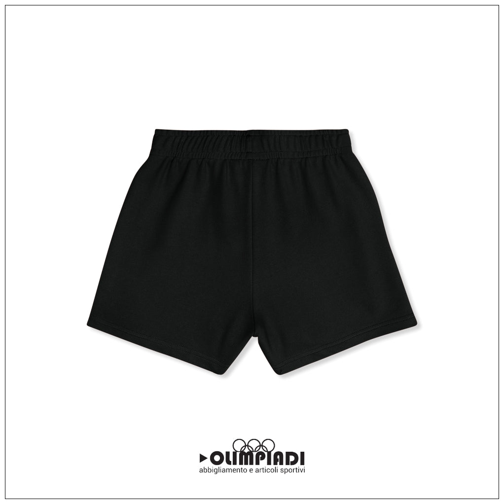 Shorts Donna Fila Lusciano a Vita Alta Neri - FAW1057-80010