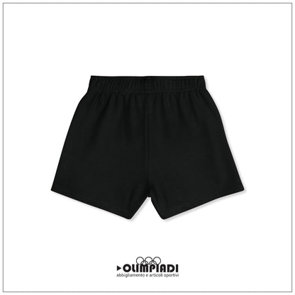 Shorts Donna Fila Lusciano a Vita Alta Neri - FAW1057-80010