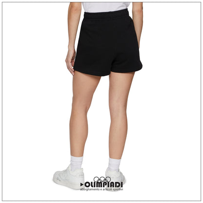 Shorts Donna Fila Lusciano a Vita Alta Neri - FAW1057-80010