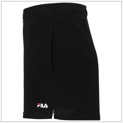 Shorts Donna Fila Lusciano a Vita Alta Neri - FAW1057-80010