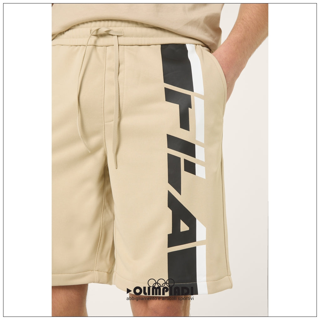 Shorts Uomo Fila Valiversi Beige - FAM1225-70081