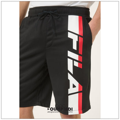 Shorts Uomo Fila Valiversi Neri - FAM1225-80010