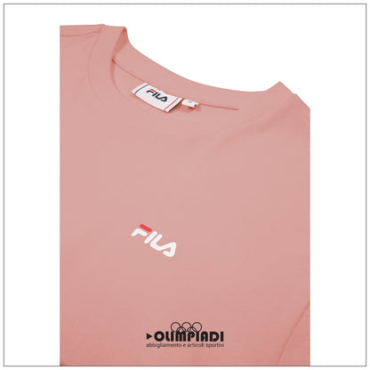T-shirt Donna Fila Lignano Rosa Pastello - FAW1053-40133