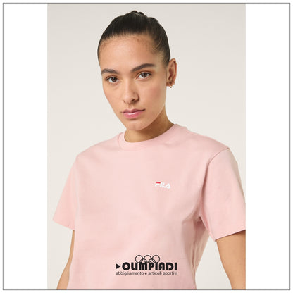 T-shirt Donna Fila Lignano Rosa Pastello - FAW1053-40133