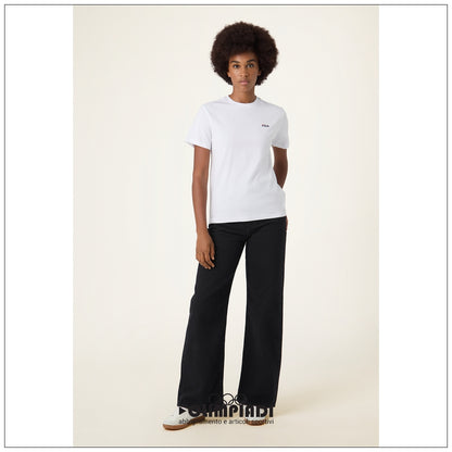T-shirt Donna Fila Lignano Bianca - FAW1053-10001