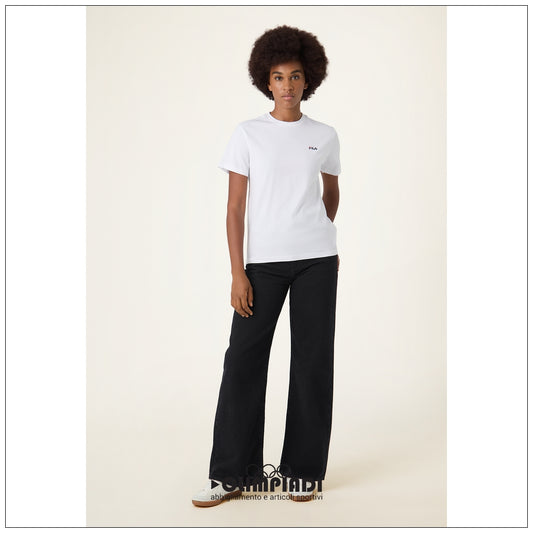 T-shirt Donna Fila Lignano Bianca - FAW1053-10001