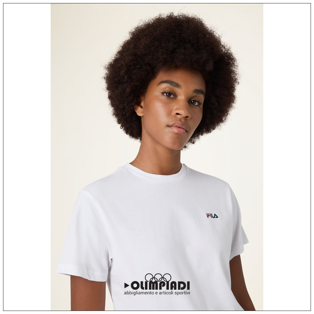 T-shirt Donna Fila Lignano Bianca - FAW1053-10001