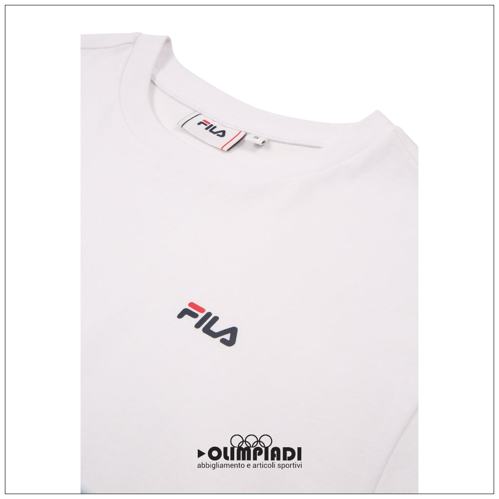 T-shirt Donna Fila Lignano Bianca - FAW1053-10001