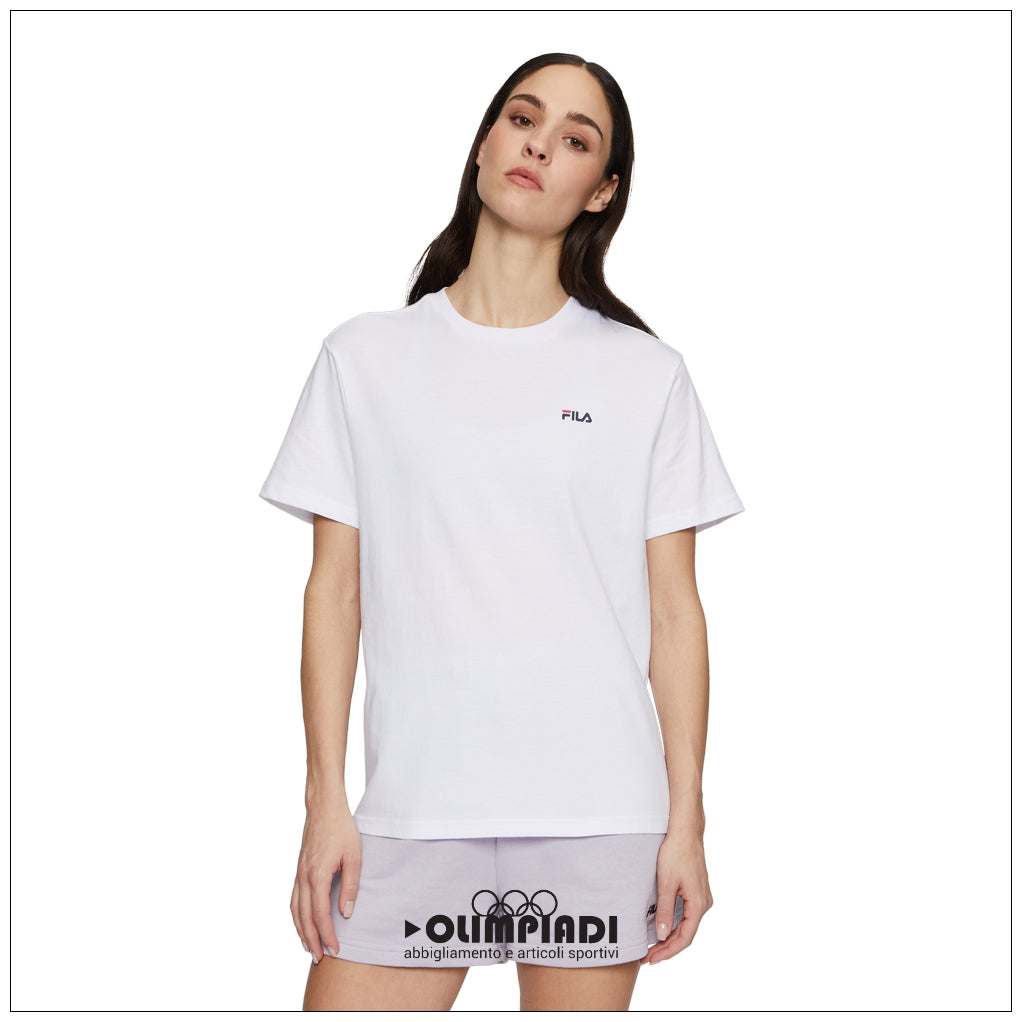 T-shirt Donna Fila Lignano Bianca - FAW1053-10001