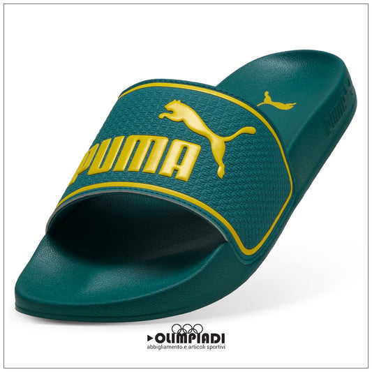 Ciabatte Puma Leadcat 2.0 BX Verdi e Gialle - 384139-46