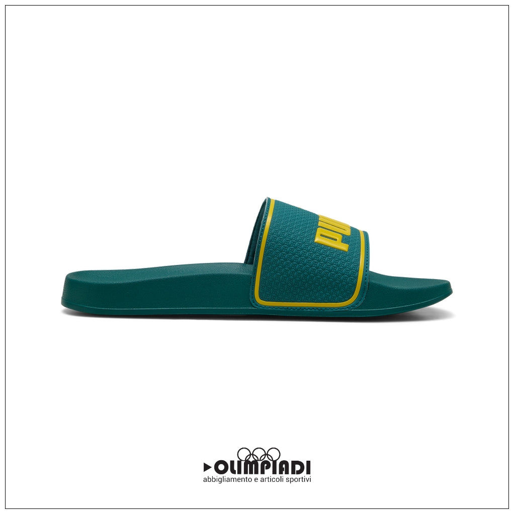 Ciabatte Puma Leadcat 2.0 BX Verdi e Gialle - 384139-46