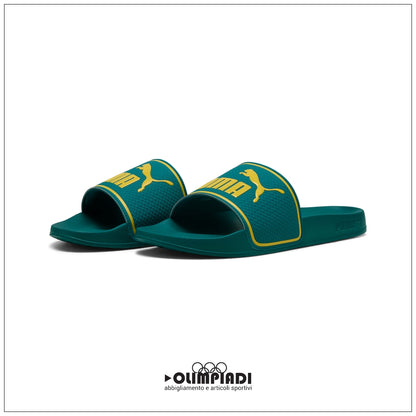Ciabatte Puma Leadcat 2.0 BX Verdi e Gialle - 384139-46