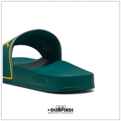 Ciabatte Puma Leadcat 2.0 BX Verdi e Gialle - 384139-46