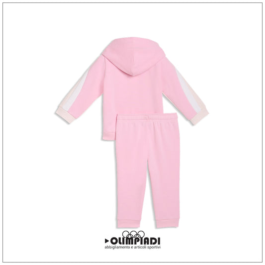 Tuta Neonata Puma ESS Block Hooded Set Rosa - 693288-75