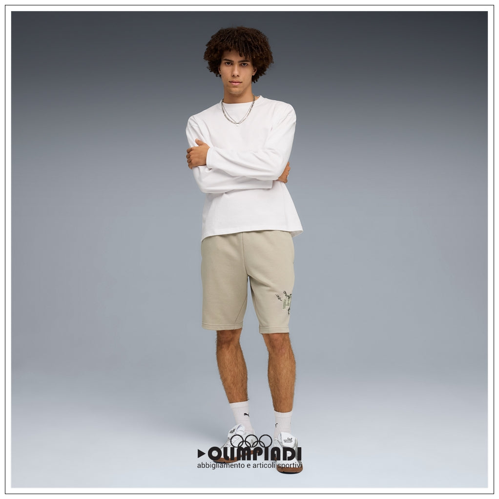Shorts Uomo Puma Camo Beige - 692038-61