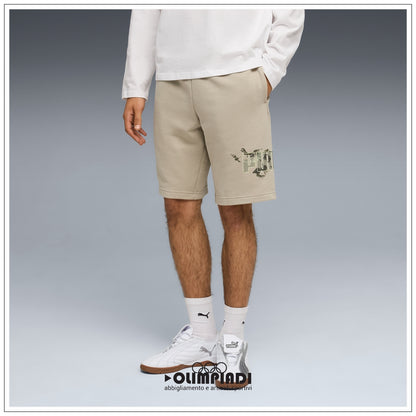 Shorts Uomo Puma Camo Beige - 692038-61
