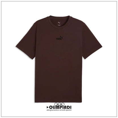 T-shirt Uomo Puma ESS No.1 Logo Marrone Scuro - 692912-31