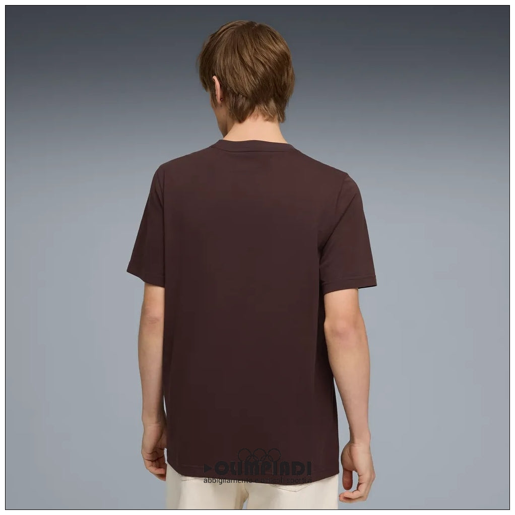 T-shirt Uomo Puma ESS No.1 Logo Marrone Scuro - 692912-31