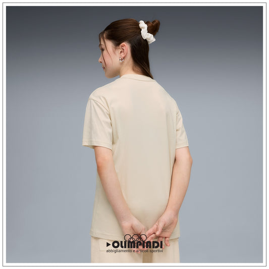 T-shirt Ragazza Puma ESS Graphic Animal Relaxed Beige - 692491-87