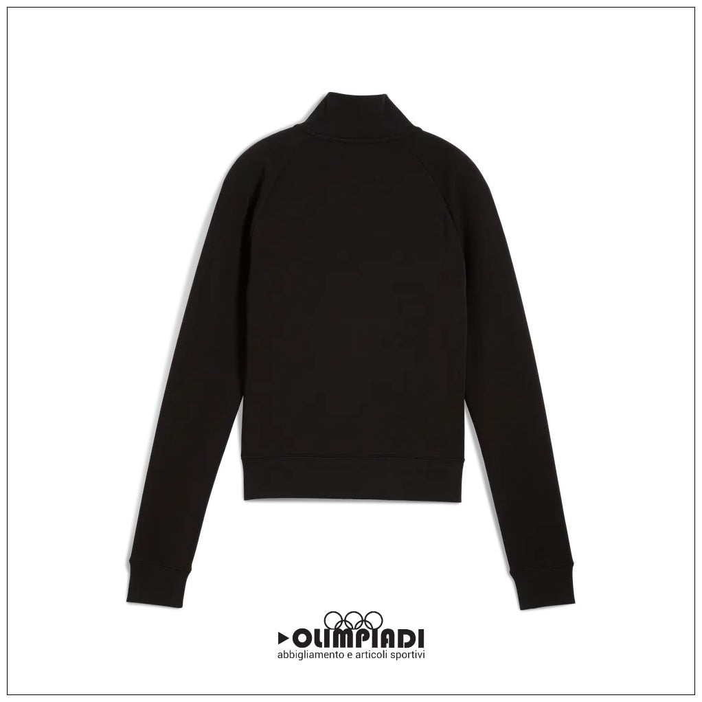 Giacca Tuta Donna Puma ESS Slim Track Jacket Nera - 634323-01