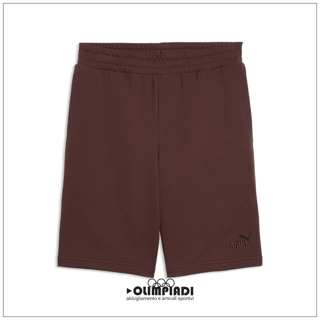 Shorts Uomo Puma ESS No.1 Logo Marrone Scuro - 682595-31