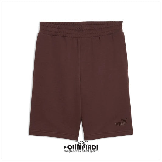 Shorts Uomo Puma ESS No.1 Logo Marrone Scuro - 682595-31