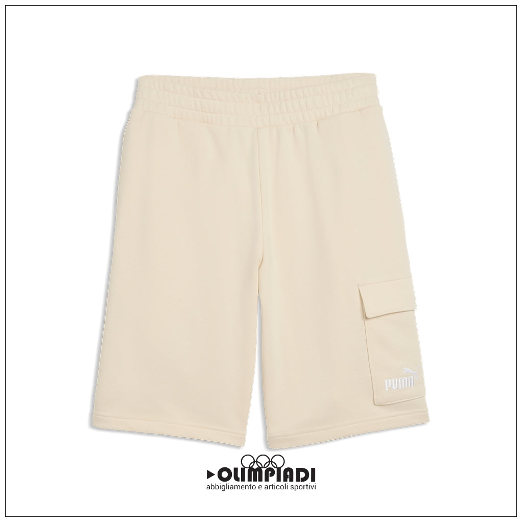 Shorts Cargo Uomo Puma ESS No.1 Logo Beige - 682662-87