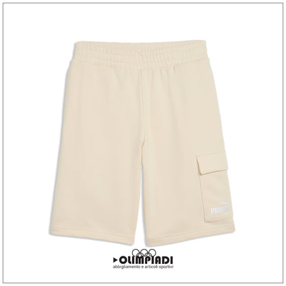 Shorts Cargo Uomo Puma ESS No.1 Logo Beige - 682662-87