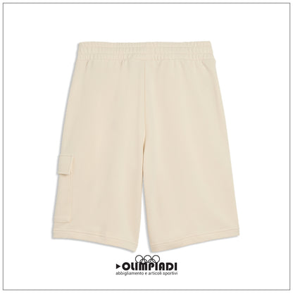 Shorts Cargo Uomo Puma ESS No.1 Logo Beige - 682662-87