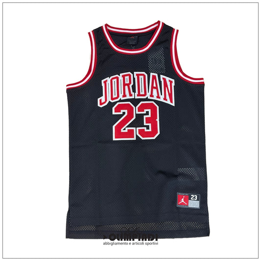 Canotta Basket Ragazzo Jordan 23 Mesh Nera - 95A773-023