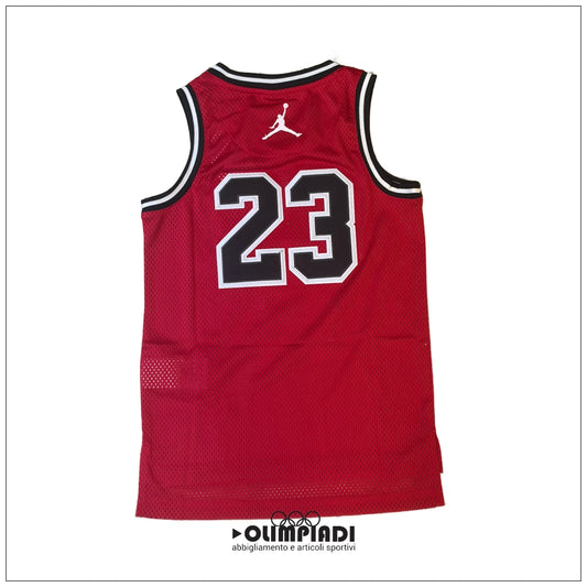 Canotta Basket Ragazzo Jordan 23 Mesh Rossa - 95A773-R78