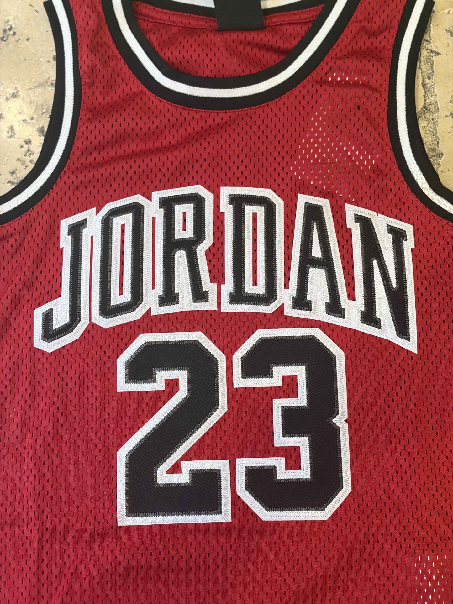 Canotta Basket Ragazzo Jordan 23 Mesh Rossa - 95A773-R78