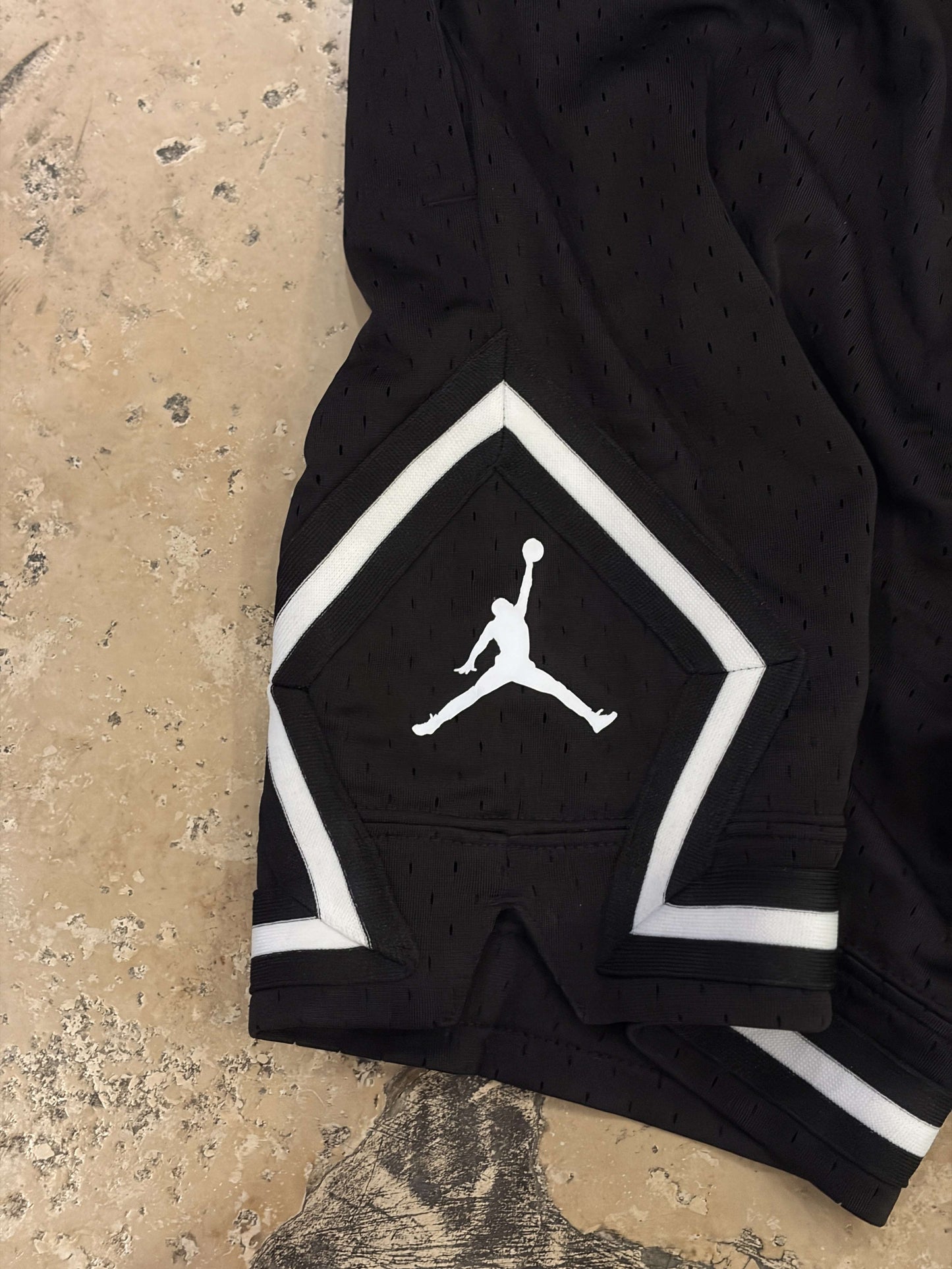 Shorts Basket Ragazzo Jordan Dri-FIT Sport Diamond Neri - 95D313-023