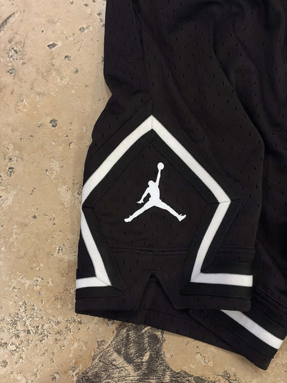 Shorts Basket Ragazzo Jordan Dri-FIT Sport Diamond Neri - 95D313-023