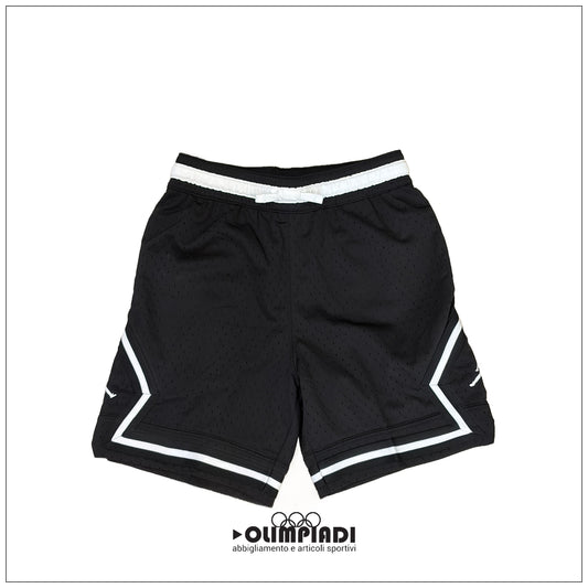 Shorts Basket Ragazzo Jordan Dri-FIT Sport Diamond Neri - 95D313-023