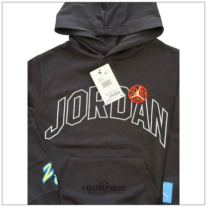 Felpa con Cappuccio Ragazzo Jordan MJ Dynasty Nera - 95F569-023