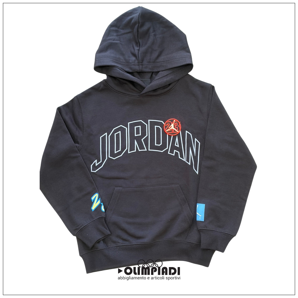 Felpa con Cappuccio Ragazzo Jordan MJ Dynasty Nera - 95F569-023