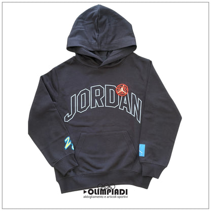 Felpa con Cappuccio Ragazzo Jordan MJ Dynasty Nera - 95F569-023