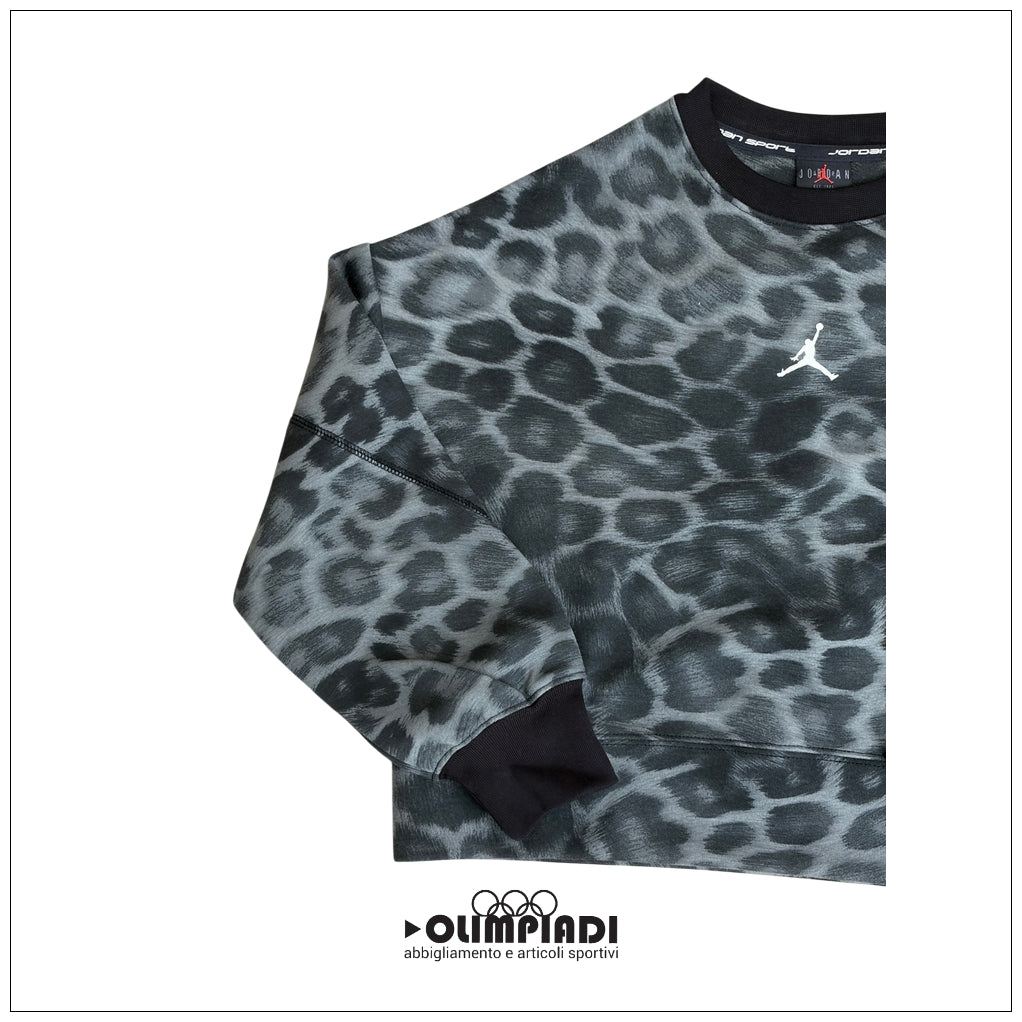 Felpa Girocollo Ragazza Jordan Perform Sport AOP Maculata - 45F584-023