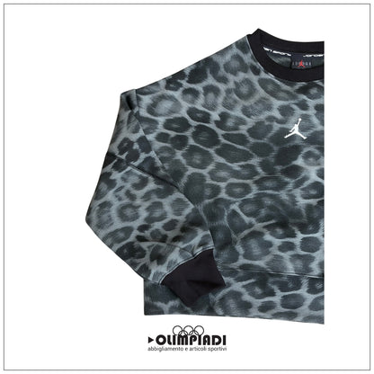 Felpa Girocollo Ragazza Jordan Perform Sport AOP Maculata - 45F584-023