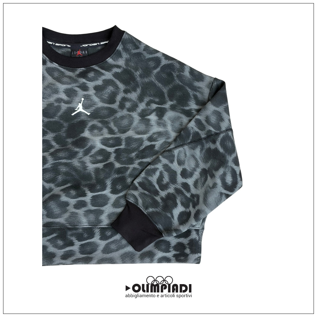 Felpa Girocollo Ragazza Jordan Perform Sport AOP Maculata - 45F584-023