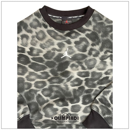 Felpa Girocollo Ragazza Jordan Perform Sport AOP Maculata - 45F584-023